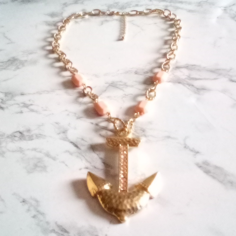 Fun Nautical Themed Statement Necklace - image 2